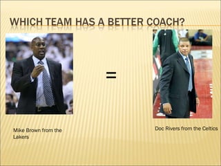 Lakers vs Celtics | PPT