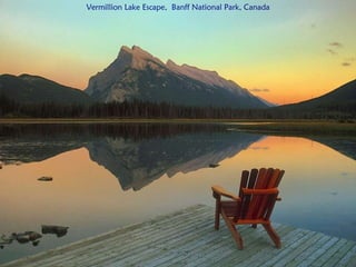 Vermillion Lake Escape,  Banff National Park, Canada 