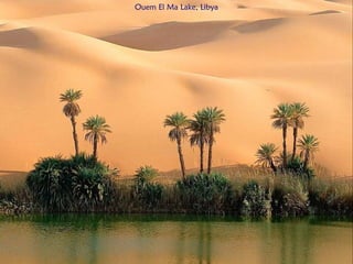 Ouem El Ma Lake, Libya 