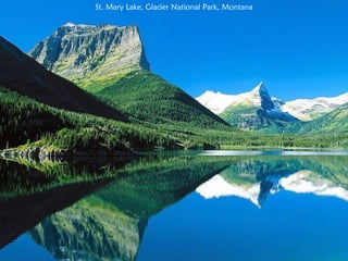 St. Mary Lake, Glacier National Park, Montana 