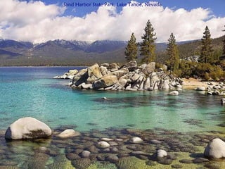 Sand Harbor State Park, Lake Tahoe, Nevada 
