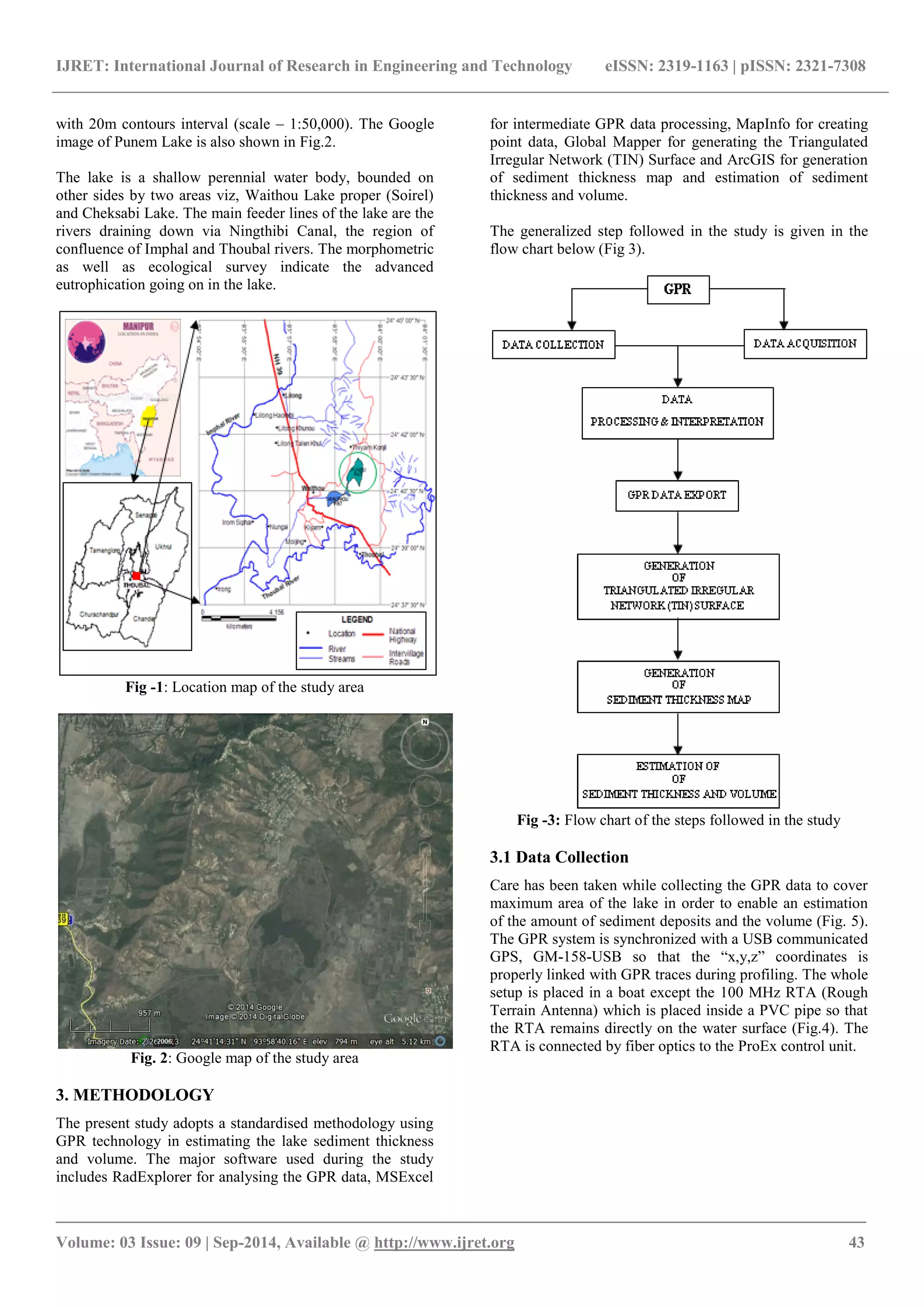 Lake sediment thickness estimation using ground penetrating radar | PDF