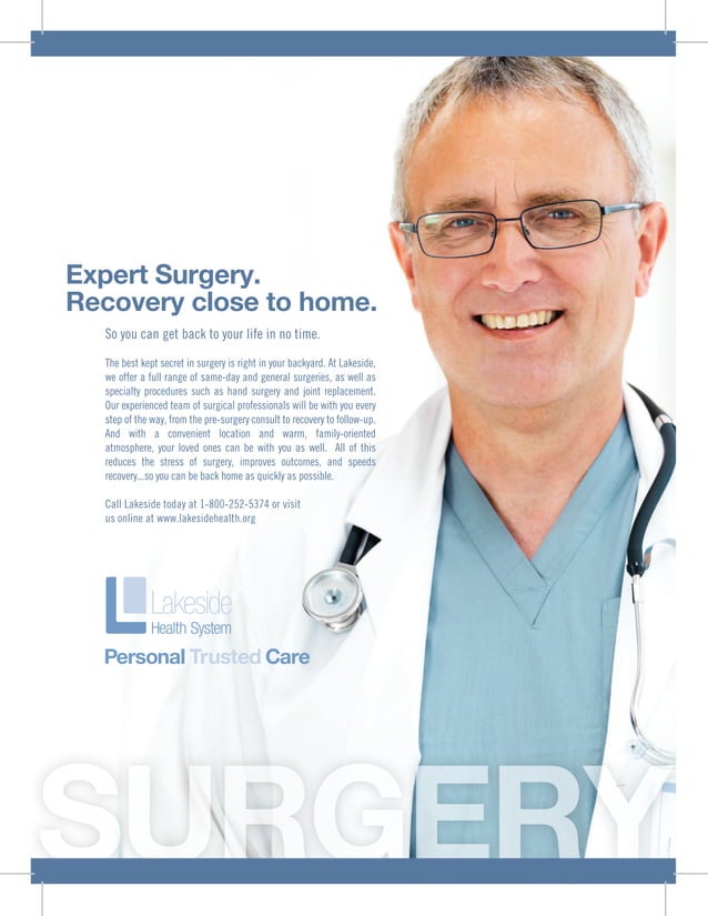 Lakeside Surgery Campaign