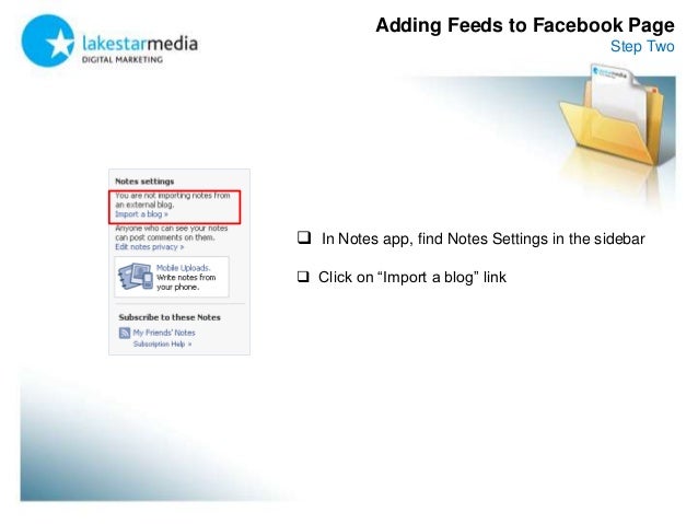 Lakestar Media How To Add RSS Feed To Facebook Page Lakestar Media How To Add RSS Feed To Facebook Page