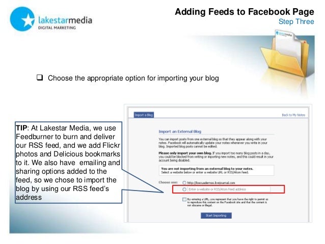Lakestar Media How To Add RSS Feed To Facebook Page lakestar-media-how-to-add-rss-feed-to-facebook-page