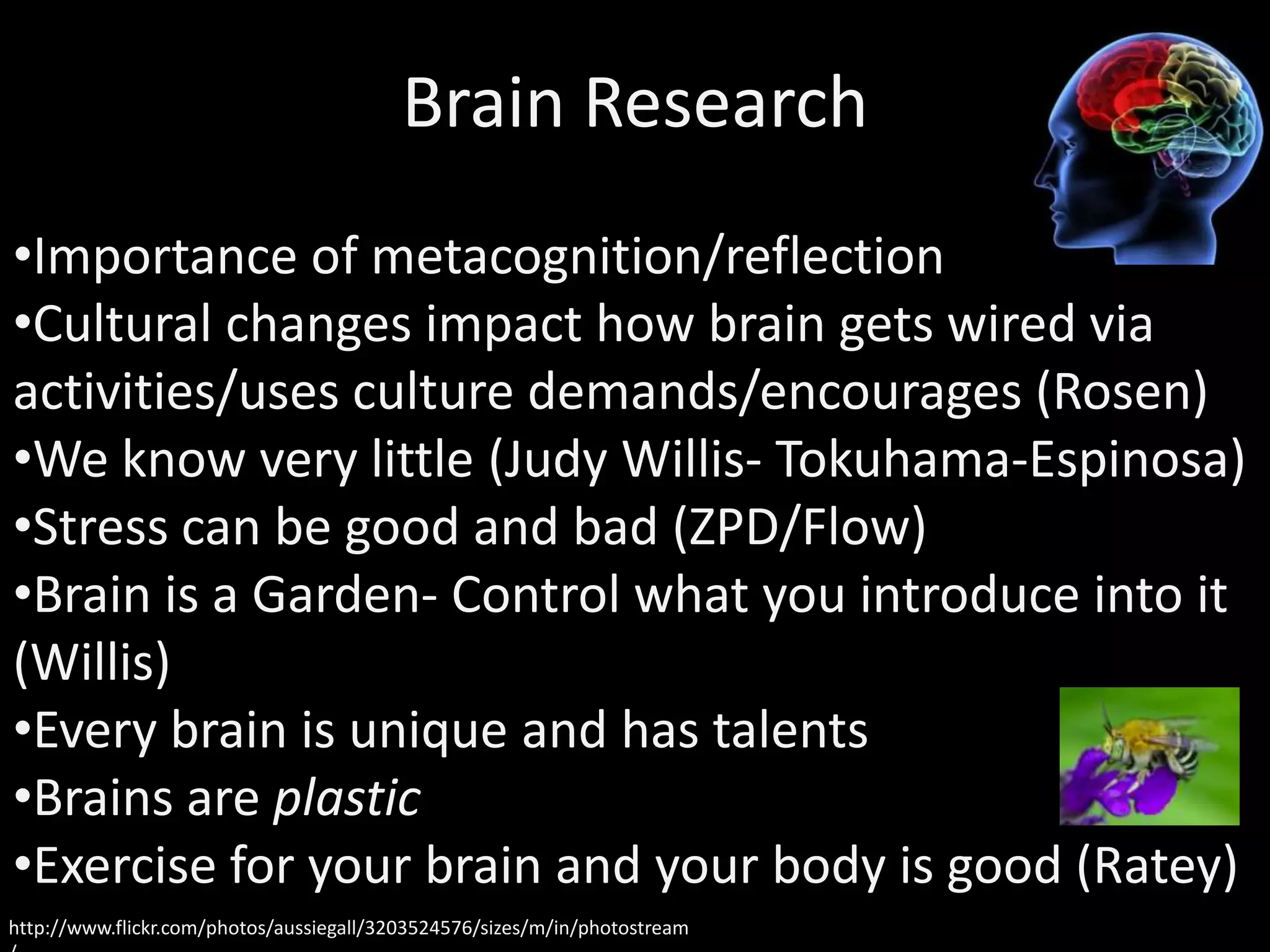 Stress impacts learning – eustress vs bad stress.