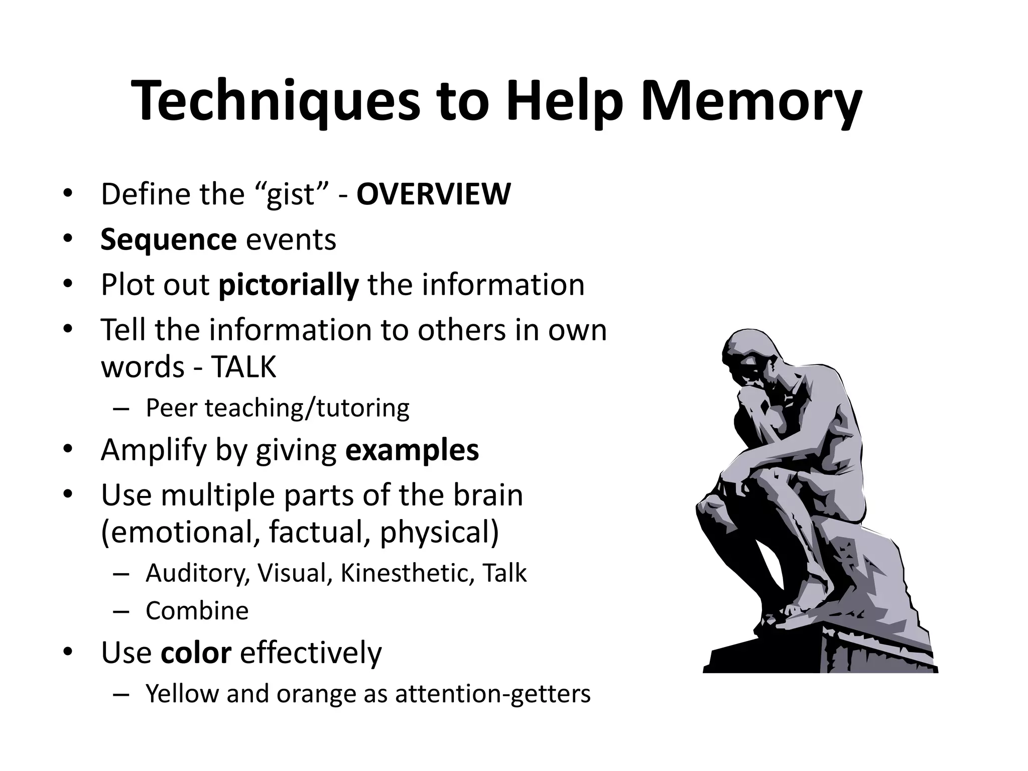 Twelve Basic Principles Related to LearningBrain is a parallel processorLearning engages the entire physiologyLearning is developmentalEach brain is uniqueEvery brain perceives and creates parts and wholes simultaneouslyLearning always involves conscious and unconscious processes