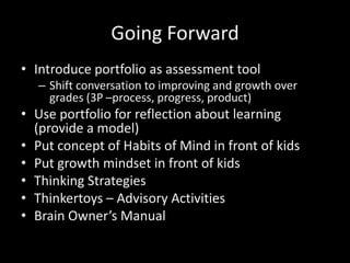 Portfolio Assessment