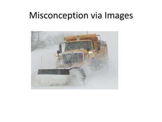 Misconception via Images
 