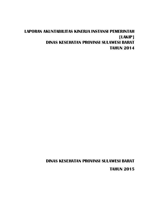 Lakip 2014 D Inkes Sulbar