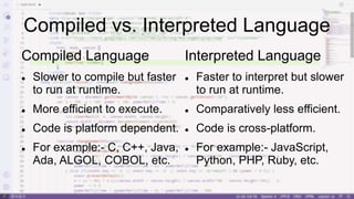 PPT ON PROGRAMMING LANGUAGES AN THEIR TYPES.ppt