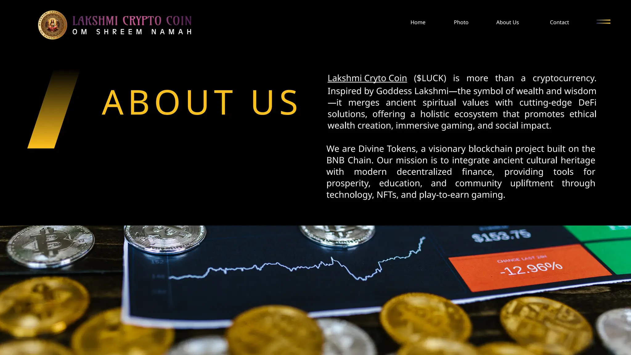 Lakshmi Crypto Coin – Bridging Spiritual Wisdom with Blockchain Innovation  | PPTX