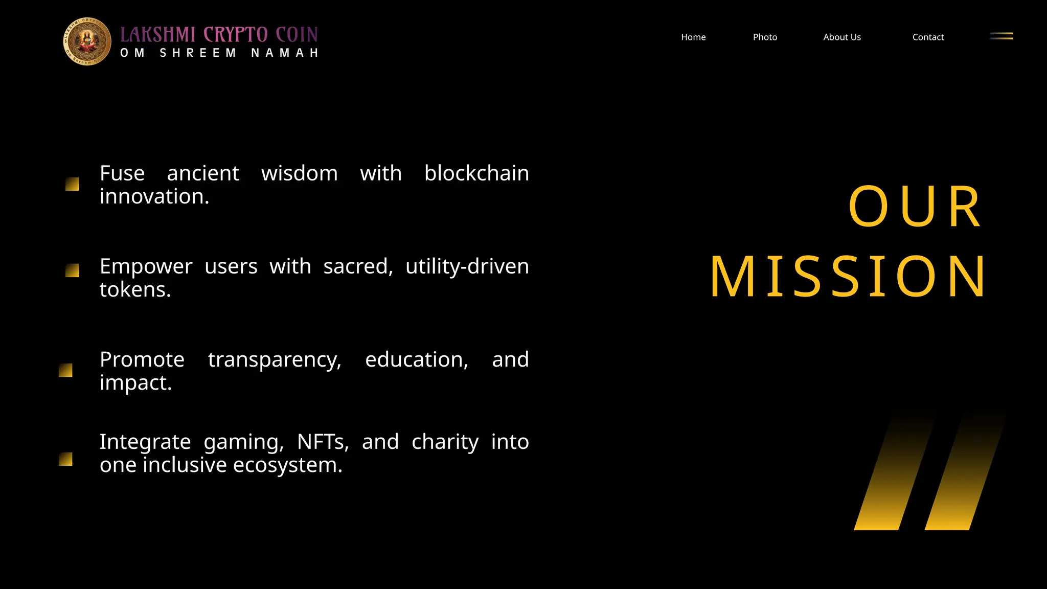 Lakshmi Crypto Coin – Bridging Spiritual Wisdom with Blockchain Innovation  | PPTX