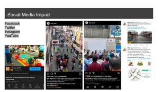Social Media Impact
Facebook
Twitter
Instagram
YouTube
 