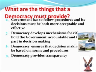 DEMOCRATIC RIGHT | PPT