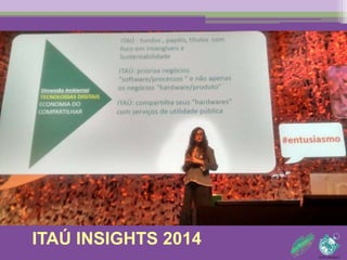 ITAÚ INSIGHTS 2014 
 