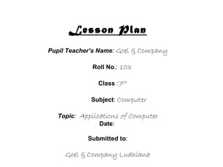 Lala lajpat rai memorial college of education( by goel & company ...