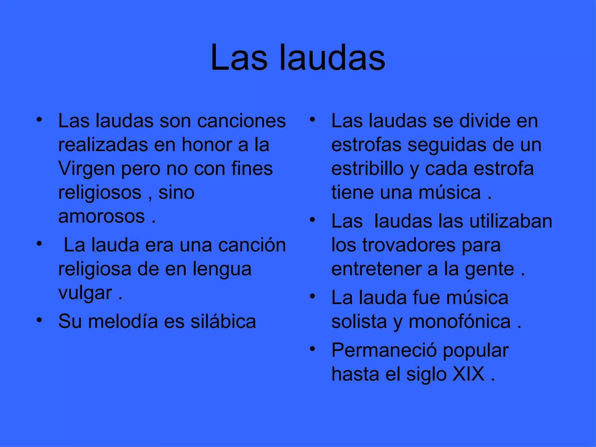 La laudas.. | PPT