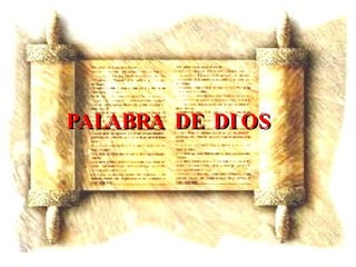 PALABRA DE DIOS 