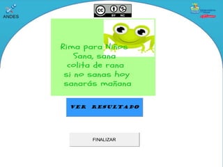 VER RESULTADO
FINALIZAR