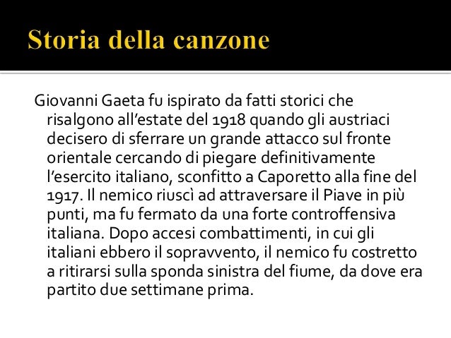 La leggenda del piave