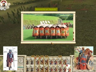 Formación en ‘testudo’ 