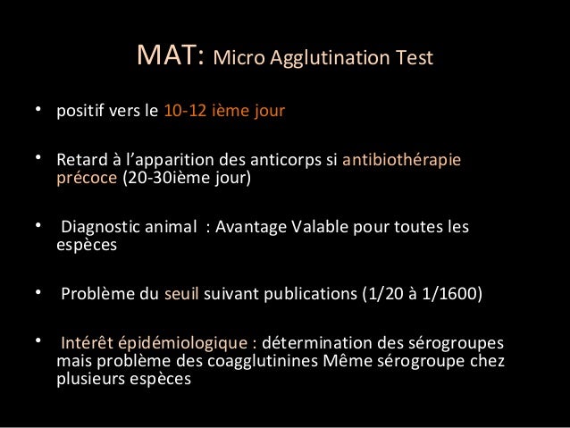 Quelles analyses pour la définition des parasites chez la personne