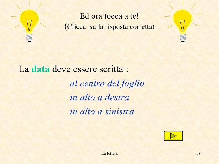 Risposta a una lettera di richiamo