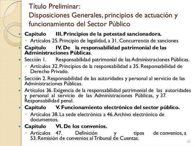 La Ley 40 2015 Novedades
