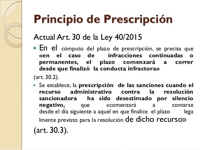 La Ley 40 2015 Novedades