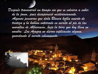 La leyenda de doña Blanca II | PPT