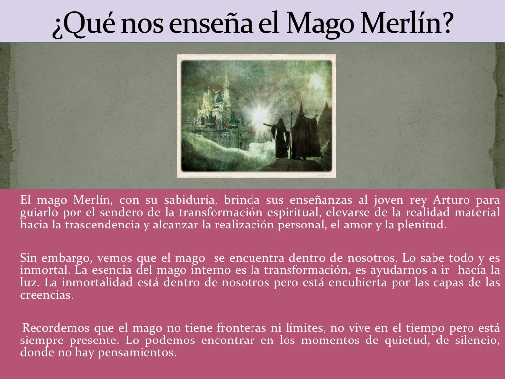 La Leyenda Del Mago Merlin