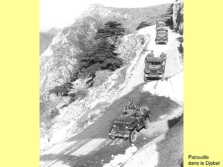 Patrouille dans le Djebel 