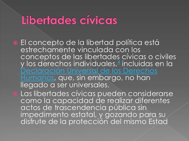 La libertad