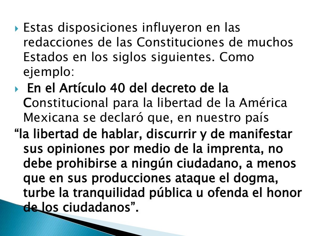 La libertad de imprenta y sus