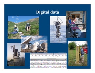 From	
  Flickr	
  by	
  	
  DW0825	
  
                                                                                                           From	
  Flickr	
  by	
  Flickmor	
  




                                                       From	
  Flickr	
  by	
  	
  deltaMike	
  
                                                                                                                                                                  Digital	
  data	
  




                                          www.woodrow.org	
  
                                                                                      C.	
  Strasser	
  




                                                                                                                                                  Courtesey	
  of	
  WHOI	
  
 From	
  Flickr	
  by	
  US	
  Army	
  Environmental	
  Command	
  
 