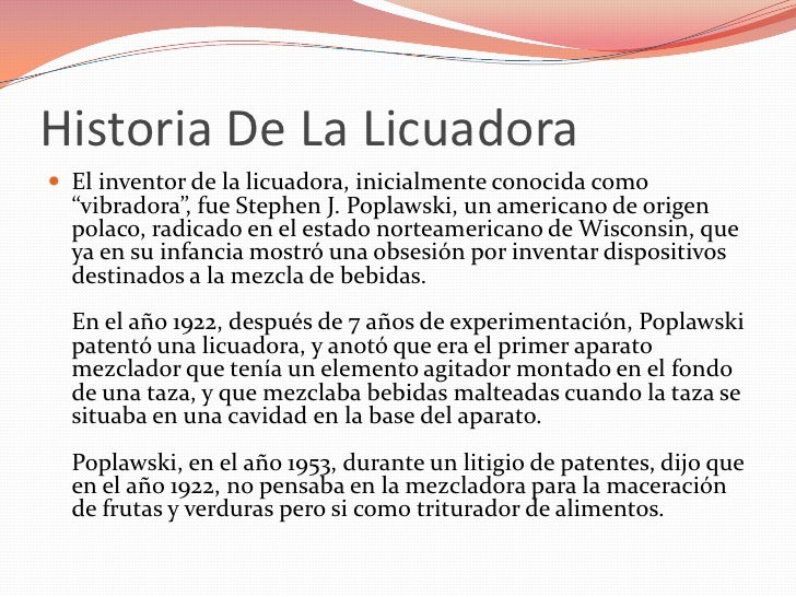 La licuadora