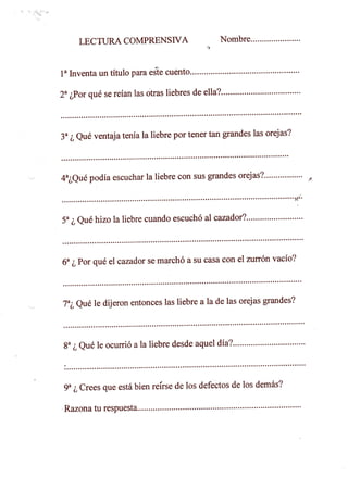 La liebre de la orejas grandes