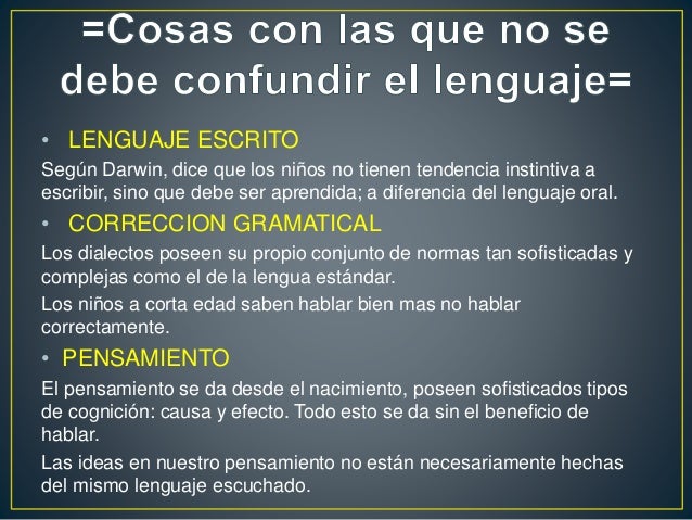 La lingüística como ventana de nuestra mente terminado