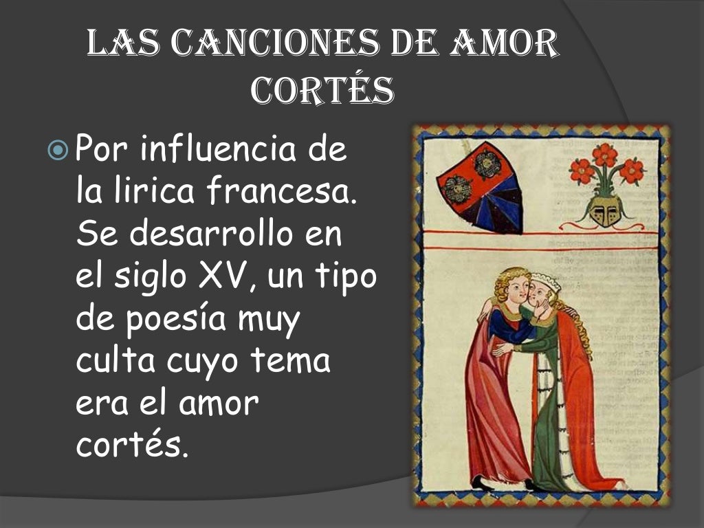 La lirica popular de la edad