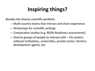 Science at ASB Partnership: Reflections from young scientists