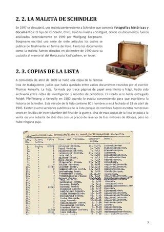 La lista de schindler