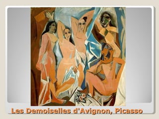 Les Demoiselles d'Avignon, Picasso 