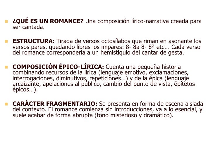 Ejemplo De Cantar De Gesta - Y Soalan