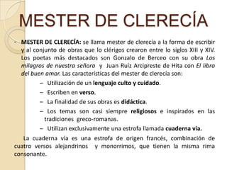 Interculturalidad.En este enlace se presenta un PowerPoint en el que se explica detalladamente la literatura medieval en España.http://www.slideshare.net/Lilyan/literatura-medieval-506614