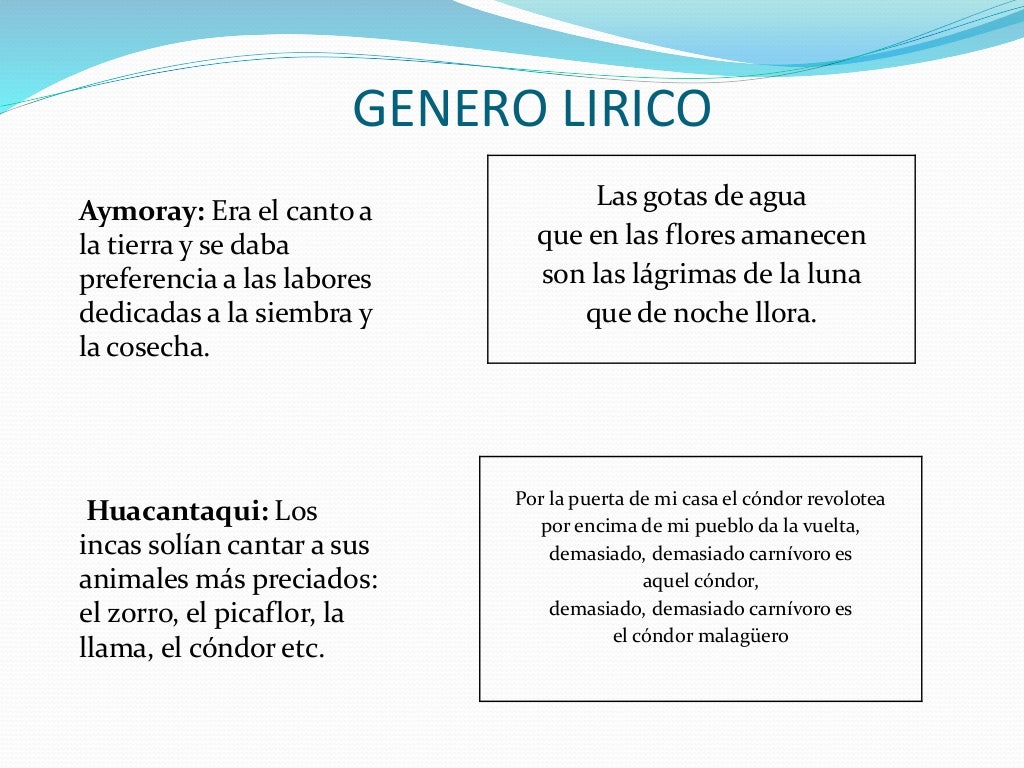 La literatura Incaica