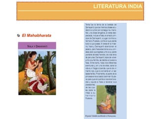 LITERATURA INDIA
  El Mahabharata
 