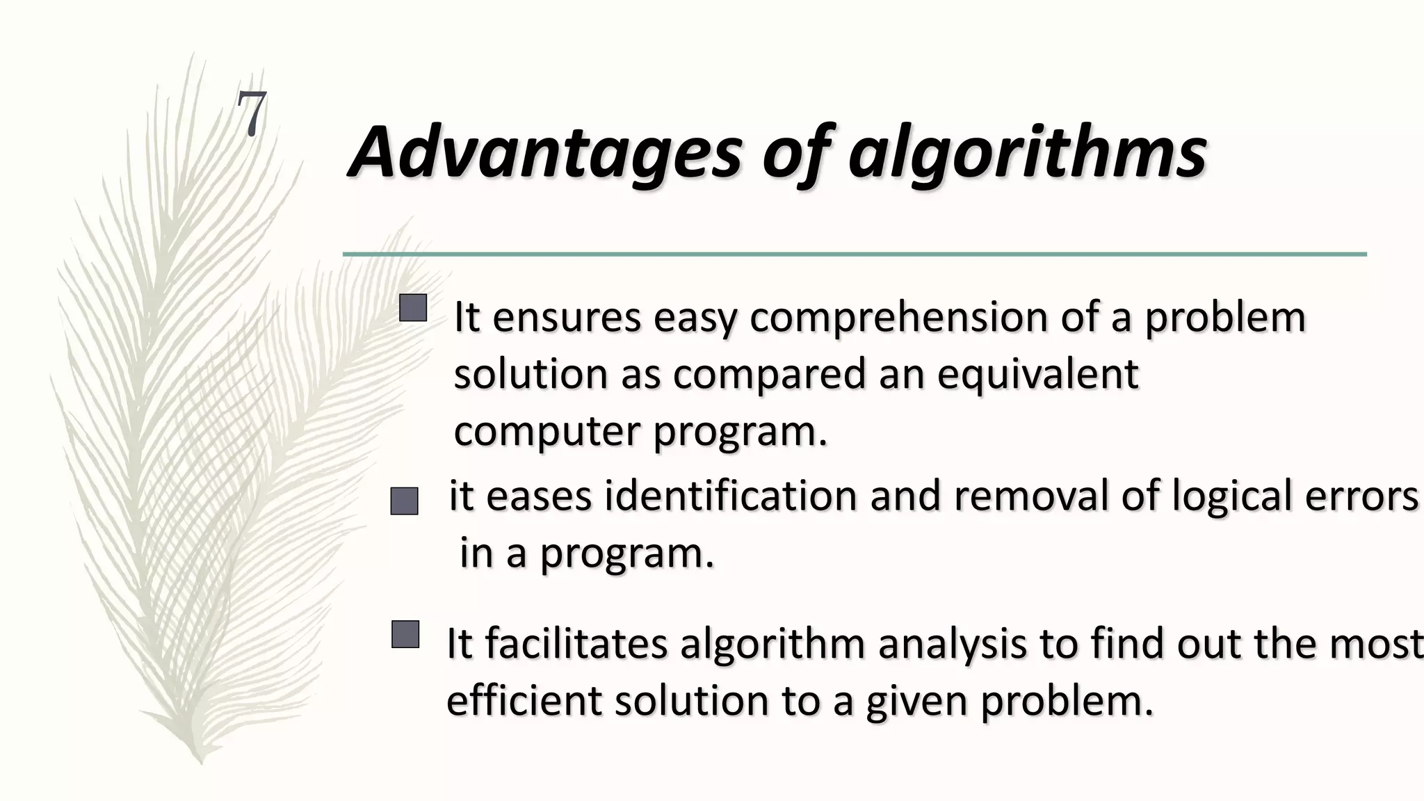 Algorithms and Flowcharts | PPT