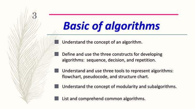 Algorithms and Flowcharts | PPT