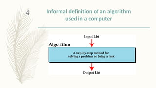 Algorithms and Flowcharts | PPT